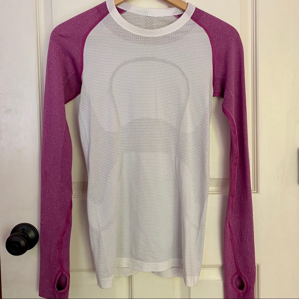 Lululemon Swiftly Long Sleeve Running Top Size 4